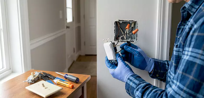 Motion Sensor Light Switch Replacement in Bessemer