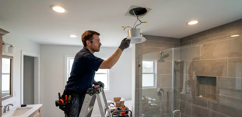 Bathroom and Shower Recessed Lighting Installation in Bessemer