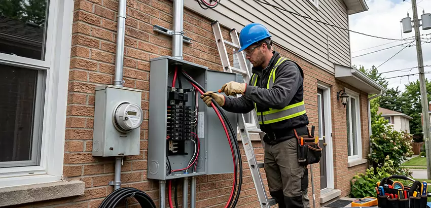 Outdoor Subpanel Installation in Bessemer