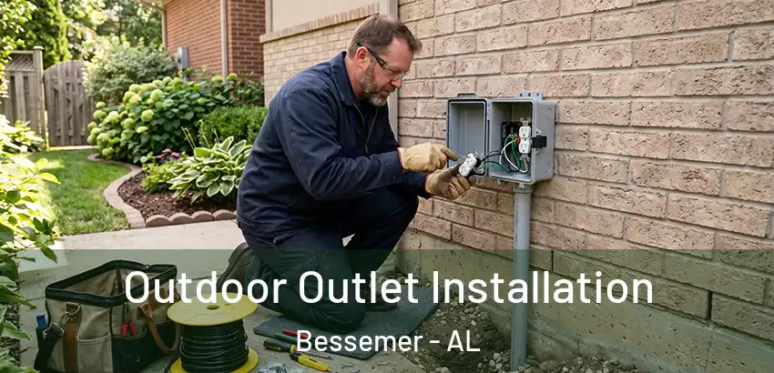  Outdoor Outlet Installation Bessemer - AL